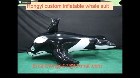 Bondagesuit Hongyi Inflatable Whale Suit Youtube