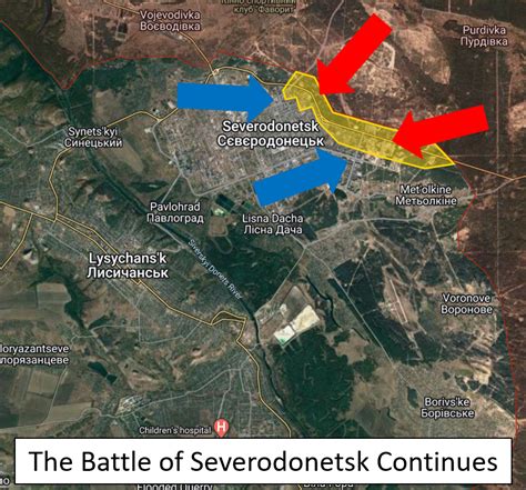 OSINT Aggregator On Twitter Severodonetsk The Battle For The City