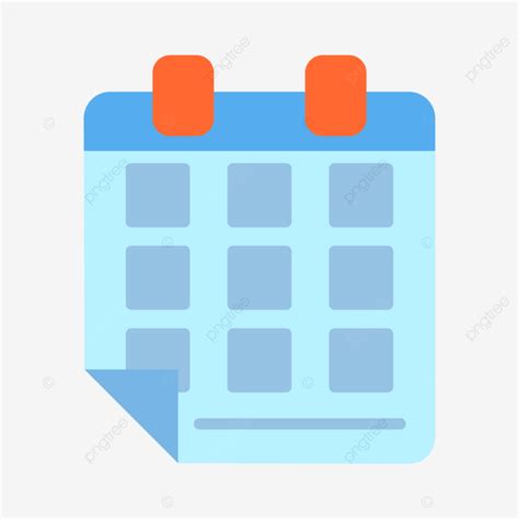 Calendario Plano Icono Vector Png Calandrar Fecha Juego Png Y