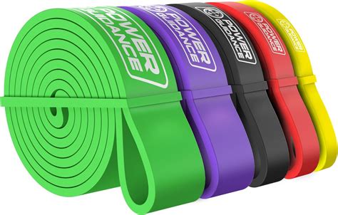 POWER GUIDANCE Resistance Bands Widerstandsbänder 5er Set für