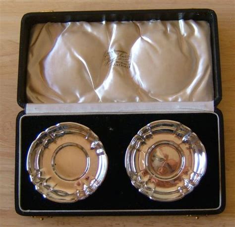 Antiques Atlas Cased Pair Of Scottish Provincial Silver Dishes