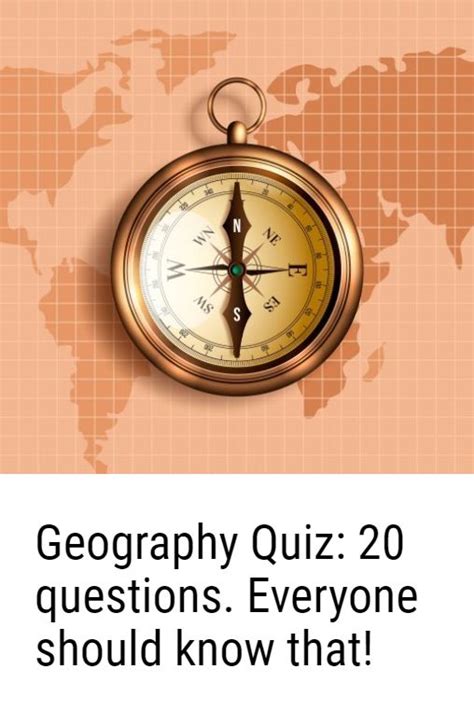 Geography Quiz 20 Questions With Answers Everyone Should Know That Geography Quiz