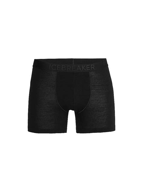 Icebreaker Herren Boxer Cool Lite™ Merino Anatomica Schwarz