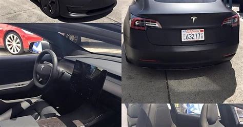 Matte Black Tesla Model 3 Imgur