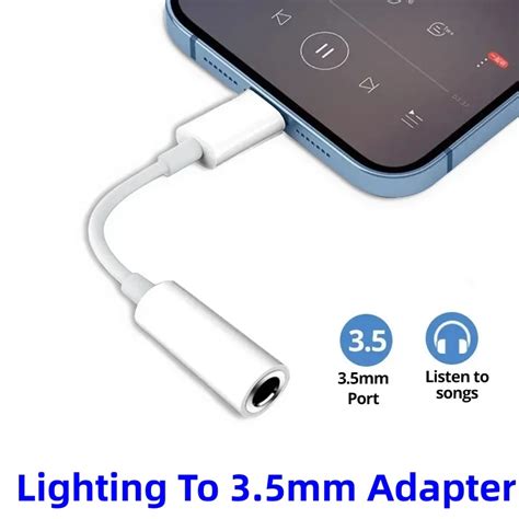 Lighting To Mm Headphone Adaptador Pin To Mm Adapter Earphone