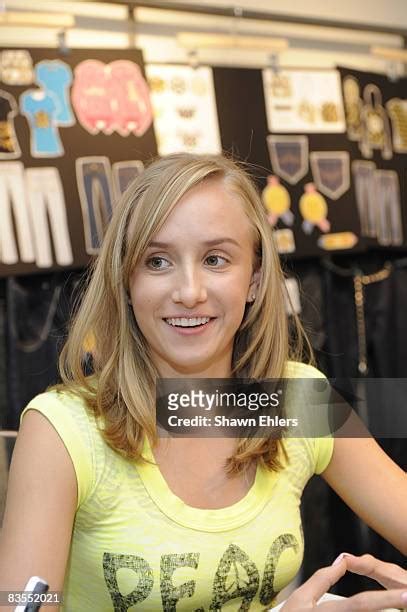 Nastia Liukin Visits The Vanilla Star Jeans Showroom Photos And Premium