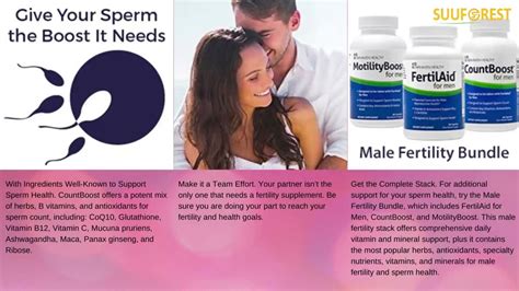 Countboost For Men Male Fertility Supplement To Support Count With