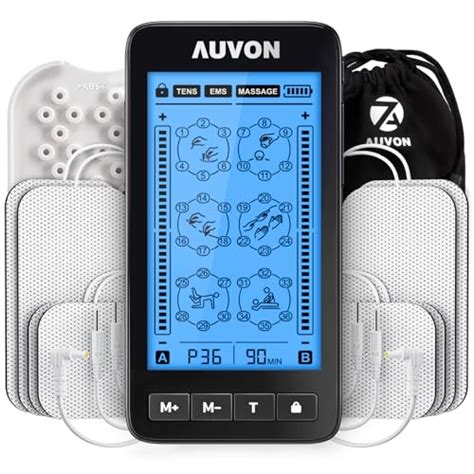 AUVON 3 In 1 36 Modes TENS Unit Muscle Stimulator For Pain Relief