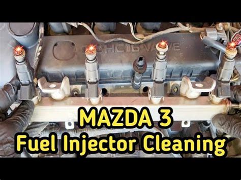 How To Cleaning Dirty Or Clogged Fuel Injectors Mazda 3 YouTube