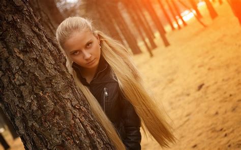 Wallpaper Women Outdoors Model Blonde Long Hair Dress Fashion