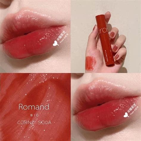 Son tint bóng Romand Juicy Lasting Tint Màu 16 Corni Soda Shopee Việt Nam