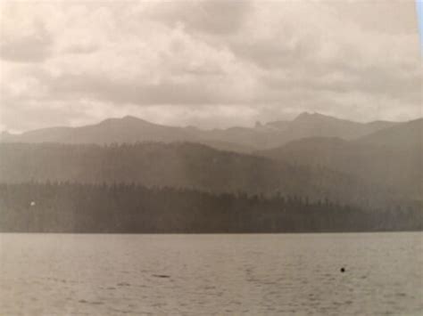 Vintage Postcard Rppc Chimney Rock Priest Lake Idaho A30 Ebay