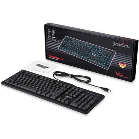 Perixx PERIBOARD 329 DE Kabelgebunden USB Tastatur Mit