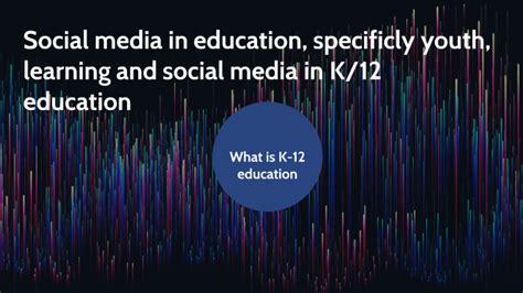 Social media in education, specificly youth, learning and social media ...