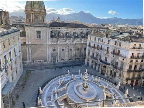 Palermo Rundgang Durch Das Historische Zentrum Mit Blick Von Den