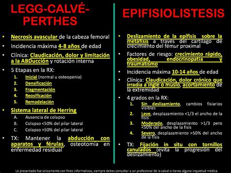 Ortopedia Trauma On Twitter Legg Calv Perthes Vs Epifisiolistesis