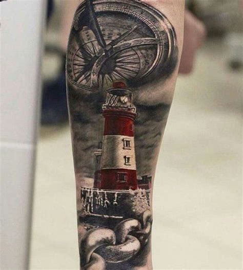 30 Lighthouse Tattoo Ideas Cuded Lighthouse Tattoo Arm Tattoo