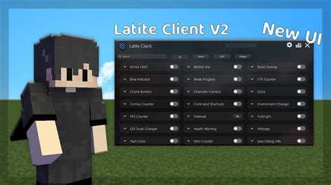 New Best Minecraft Client Out Now Latite V Youtube