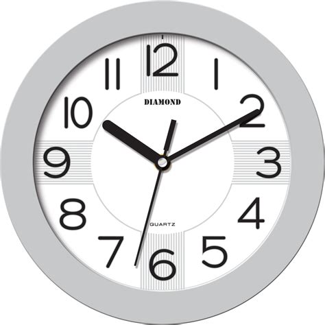 Jam Dinding Diamond M2522 19 Silver Lazada Indonesia