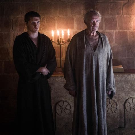 Lancel Lannister Eugene Simon And The High Sparrow Jonathan Pryce