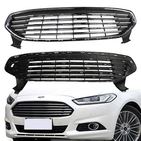 For Ford Fusion 2013 2015 Front Bumper Upper Grille Assembly DS7Z8200BA