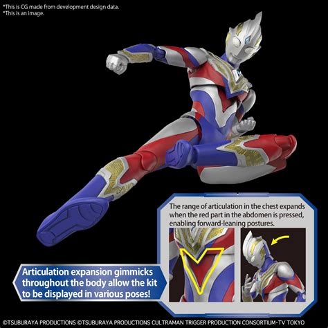 Ultraman Figure Rise Standard Ultraman Trigger Multi Type Model Kit