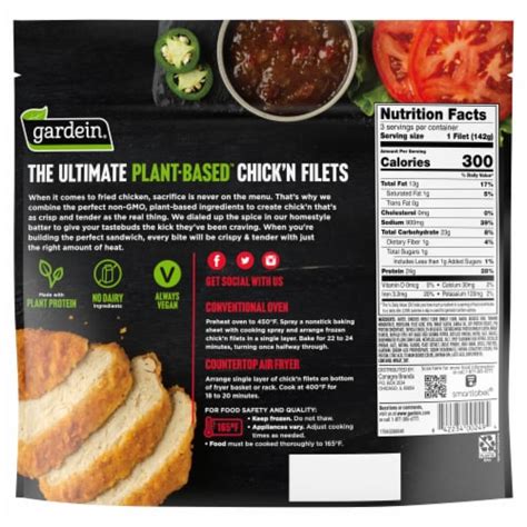 Gardein Ultimate Plant Based Vegan Spicy Chick N Filets Oz Kroger