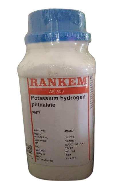 Potassium Hydrogen Phthalate Ar Acs Gm Bottle At Rs Kg In