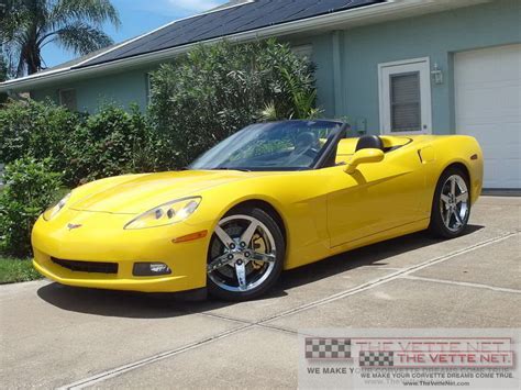 2006 Corvette Convertible Velocity Yellow