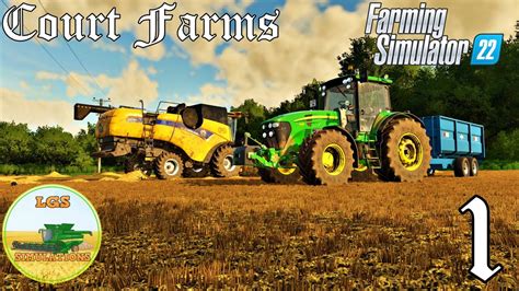 Court Farms Harvest Bailing Farm Delivery Fs Farming Simulator