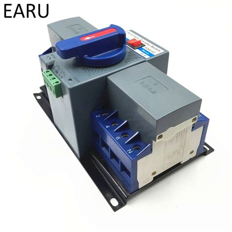 P A V Mcb Type Dual Power Automatic Transfer Switch Ats Ates For