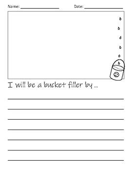 Bucket Filler Worksheets By Molly Smith Teachers Pay Teachers