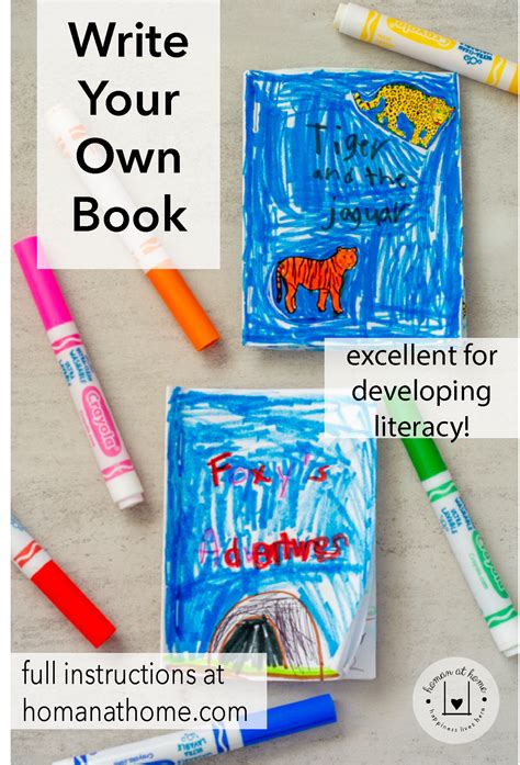 Write Your Own Book Homan At Home In 2022 Write Your Own Book Kids