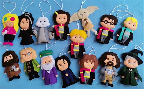 Harry Potter Felt Christmas Ornaments R Harrypotter