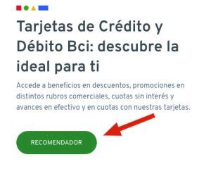 Banco Bci Conoce Todas Sus Tarjetas De Cr Dito