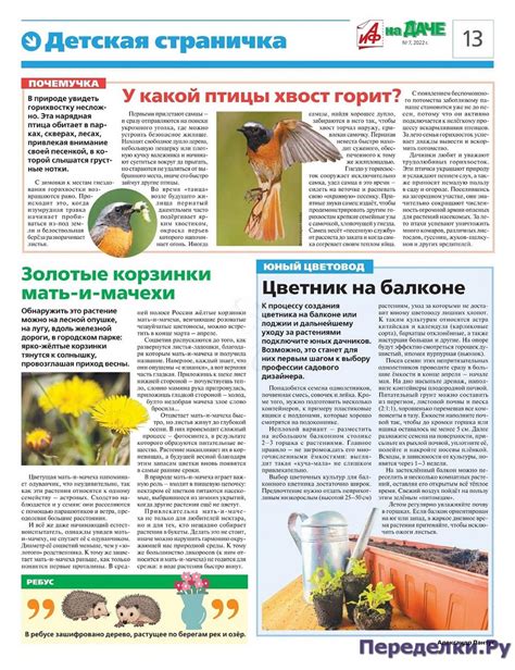 АиФ На даче 7 2022 * Переделки.РуПеределки.Ру