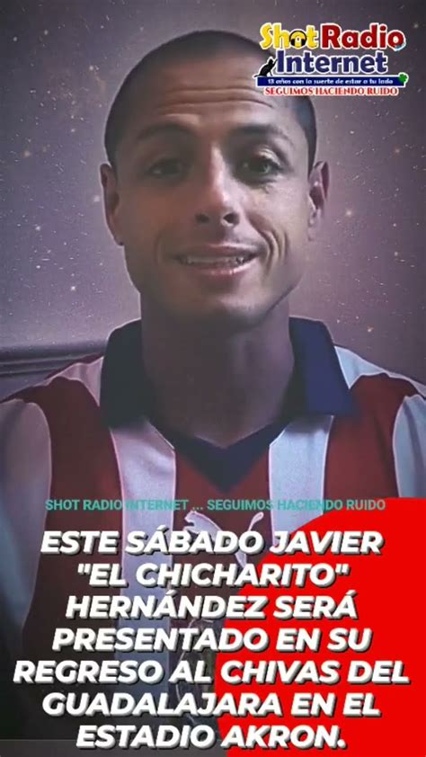 Ya está listo El Chicharito Hernández para su presentación en el