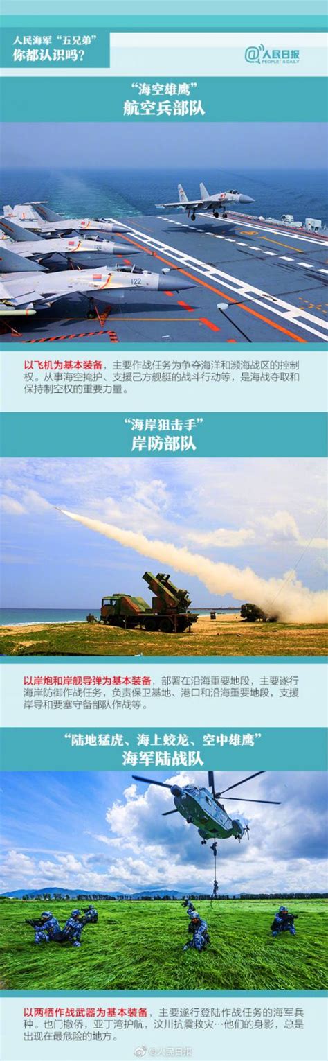 中国海军五大兵种包括哪些？主要做什么资料图片 闽南网