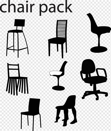 Chairs Silhouettes Png PNGWing