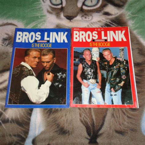 Bros Poster Magazine Bros Link Is The Boogie Folds Into Giant Poster