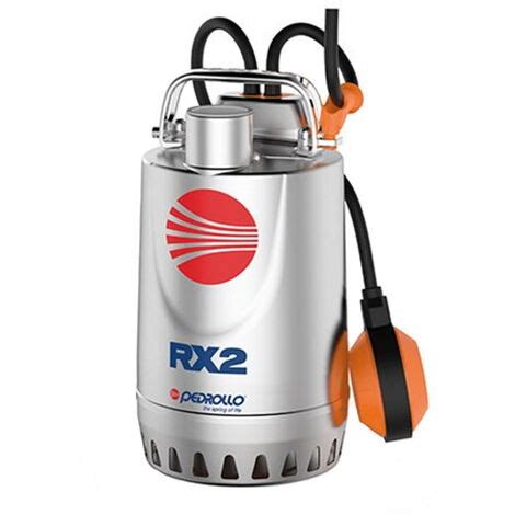 Pedrollo RXm3 POMPA Sommergibile 0 75Hp RX3m Elettropompa Per Acque