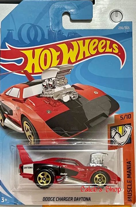 Hot Wheels Dodge Charger Daytona Red Lazada Ph