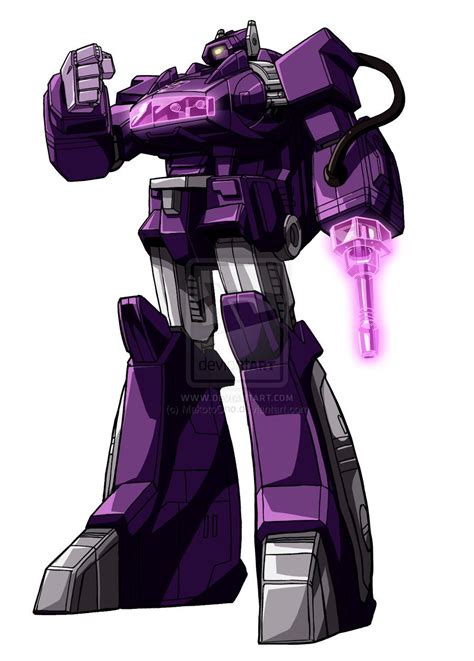 Transformers Prime Shockwave Art