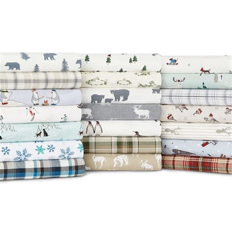 Eddie Bauer Cotton Flannel Sheet Set