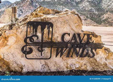 Cave of the Winds Colorado Springs Editorial Stock Image - Image of colorado, tourism: 91348599