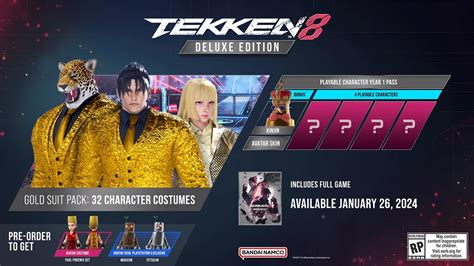 Tekken 8 Pre Order Info On Deluxe Ultimate And Collectors Edition