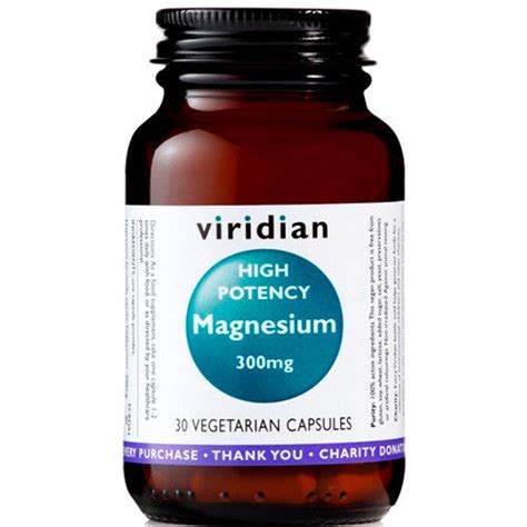 Viridian High Potency Magnesium 300mg