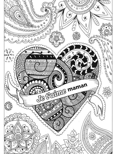 Coloriage F Te Des M Res Imprimer Pages De Fleurs Gratuites