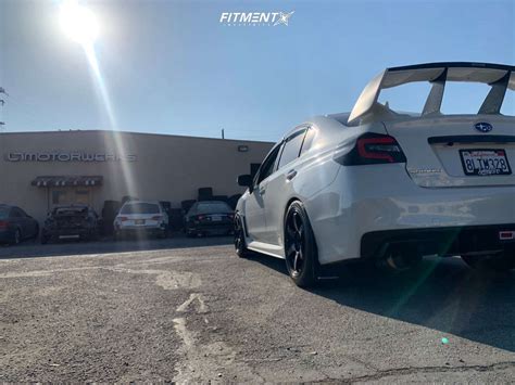 Subaru Wrx Sti Base With X Volk Te Saga And Firestone