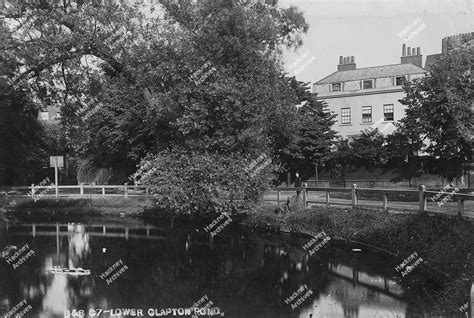 Lower Clapton Road Clapton Pond And Houses To The East With Corner Of